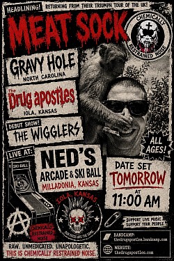 The drug apostles  performances,  shows, gigs,