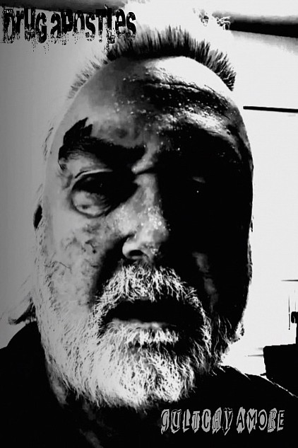 Gultchy Amore, the drug apostles, vintage punk, rocker, no filter, skin issues