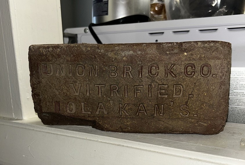 Iola Kansas, Iola history, Union Brick Company, vitrified brick, historic brick, Kansas history, local industry, industrial heritage, vintage Kansas, The Drug Apostles, Château d’If, punk rock, Sonic Vandalism, band headquarters, music from Iola Kansas